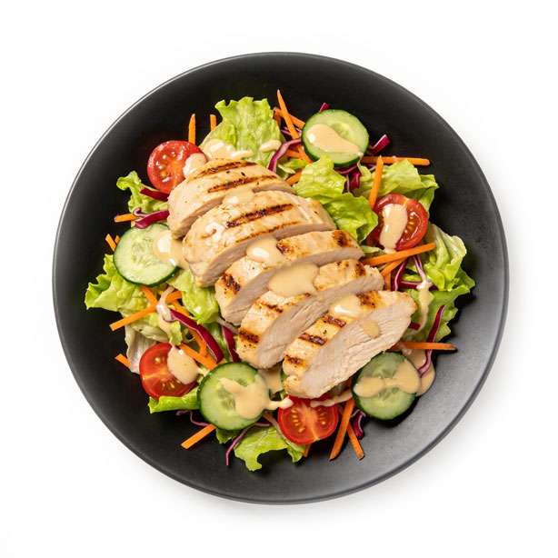 Salate und frische Gerichte bei Panizza Chur