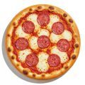 Pizza scharfe Salami